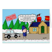 クリスマスはキャンセル – サンタが立ち往生 (正面横)