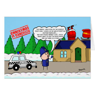 クリスマスはキャンセル – サンタが立ち往生