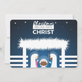 クリスマスはキリストから始まる シーズンカード (正面)