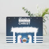 クリスマスはキリストから始まる シーズンカード (スタンド正面)