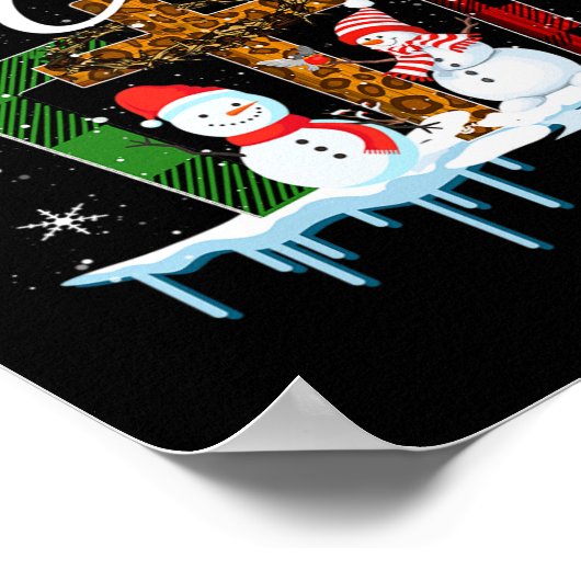 クリスマスはキリストの衣装の贈り物から始まる ポスター (角)