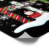 クリスマスはキリスト雪だるまクリスチャン・クロから始まる ポスター (角)