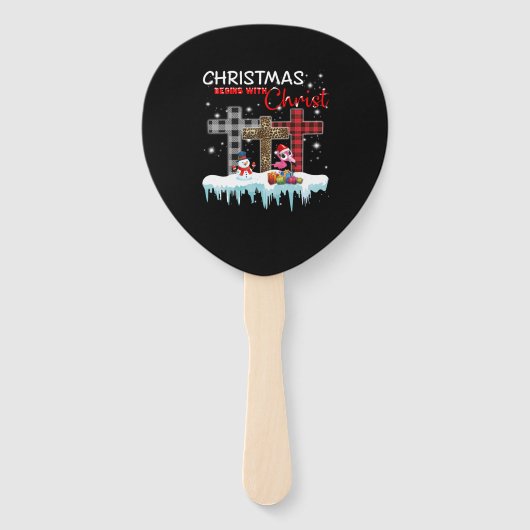 クリスマスはキリスト・ラブ・フラミンゴから始まる ハンドファン (正面)