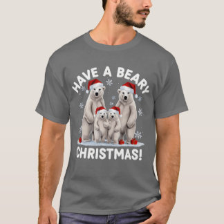 クリスマスはクリスマスおもしろい第Vを持つ Tシャツ