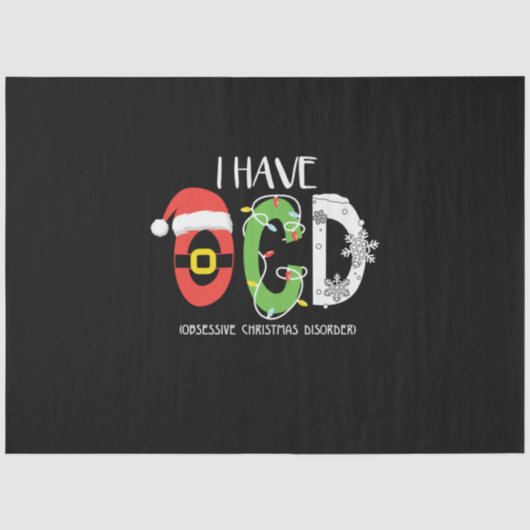 クリスマスはクリスマスの注文に執着している 薄葉紙 (正面)