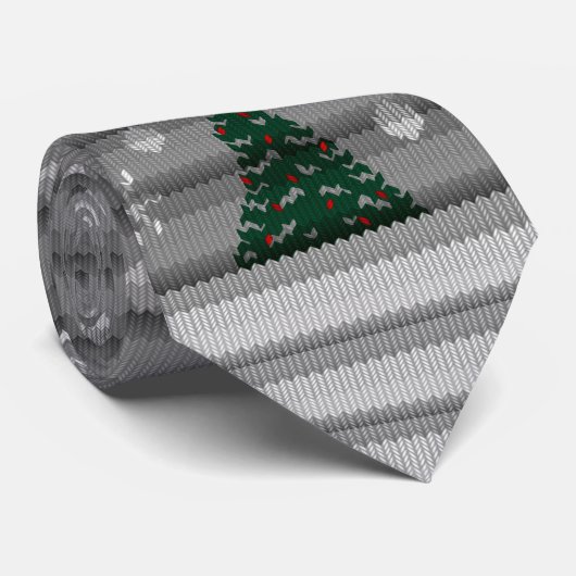 クリスマスはクリスマスツリーの休日のネクタイを結びます ネクタイ (ロール)