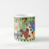 クリスマスはコーヒー・マグをもてあそびます コーヒーマグカップ (中央)