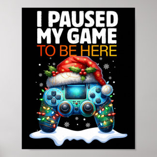 クリスマスはサルカスに来るためにゲームを中断おもしろいした ポスター