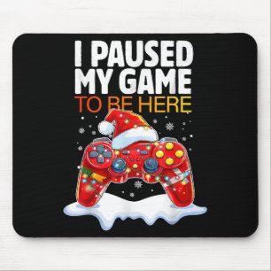 クリスマスはサルカスに来るためにゲームを中断おもしろいした マウスパッド