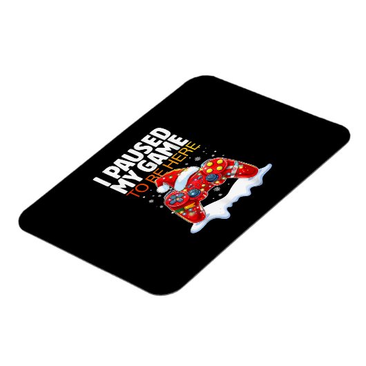 クリスマスはサルカスに来るためにゲームを中断おもしろいした マグネット (左側)