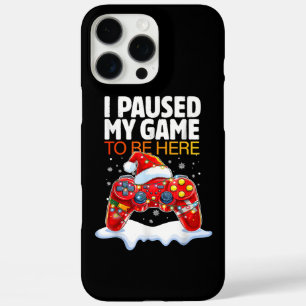 クリスマスはサルカスに来るためにゲームを中断おもしろいした iPhone 16 PRO MAXケース