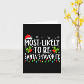 クリスマスはサンタの試合になる可能性がお気に入りの高い カード (黄色い花)