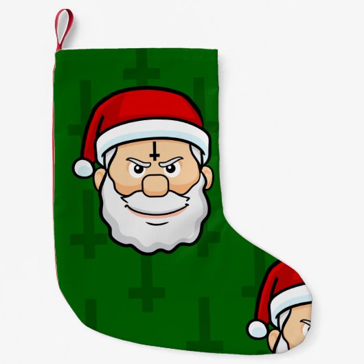 クリスマスはサンタ スモールクリスマスストッキング (正面)