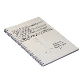 クリスマスはチャールズ・ディケンズの原稿をキャロルを歌います ノートブック (右側)