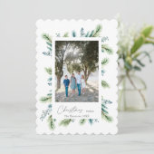 クリスマスはボホ・スプルースとモミに祈る シーズンカード (スタンド正面)