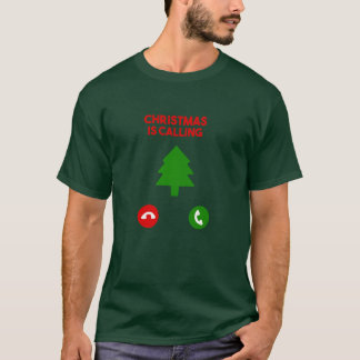 クリスマスはメリークリスマスグリーティングギフトと呼んでいる Tシャツ