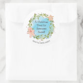 クリスマスは人を甘く扱う ラウンドシール (バッグ)