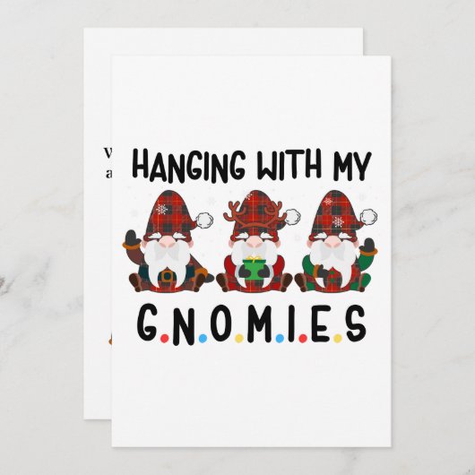 クリスマスは俺の小人たちと一緒に シーズンカード (正面/裏面)