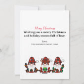 クリスマスは俺の小人たちと一緒に シーズンカード (裏面)