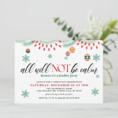 クリスマスは全て穏やかではなおもしろいい 招待状 (スタンド正面)