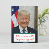クリスマスは再素晴らし度トランプ シーズンカード (スタンド正面)