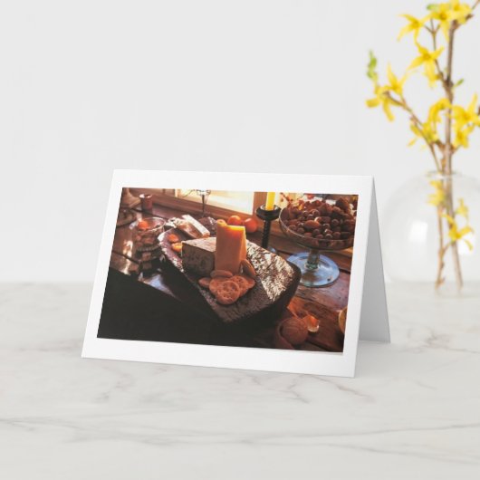 クリスマスは友達の思い出や思い出をもたらす カード (黄色い花)