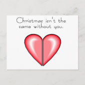 クリスマスは君がいないと同じじゃない シーズンポストカード (正面)