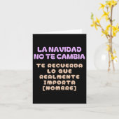 クリスマスは変わらない カード (黄色い花)