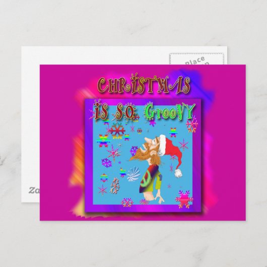 クリスマスは大好物だ シーズンポストカード (正面/裏面)