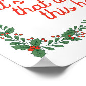 「クリスマスは季節ではない、それは過感じ休だ ポスター (角)