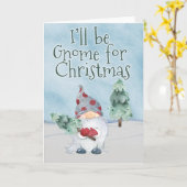 クリスマスは家で カード (黄色い花)