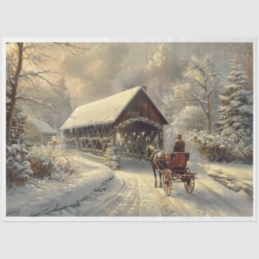 クリスマスは家に帰る 薄葉紙 (正面)