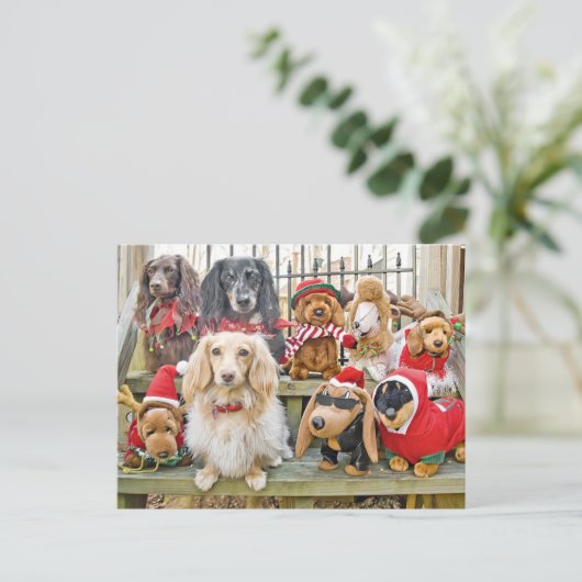 クリスマスは家族全員を集める シーズンポストカード (スタンド正面)