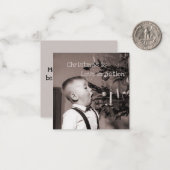 クリスマスは恋に走る ノートカード (正面/裏面インサイチュ)