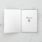 クリスマスは愛 – クリスマスカード (内部)