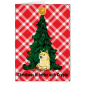 クリスマスは暗号カードで良い (正面)