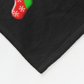 クリスマスは最も小妖精や小人家族と踊る可能性が高い フリースブランケット (角)