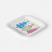 クリスマスは最高に素晴らしい時間だ ペーパープレート (傾斜あり)