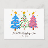 クリスマスは最高に素晴らしい時間だ ポストカード (正面)