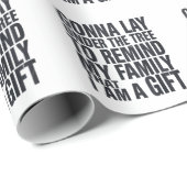 クリスマスは木の下に横たわるクリスマス ラッピングペーパー (ロールコーナー)