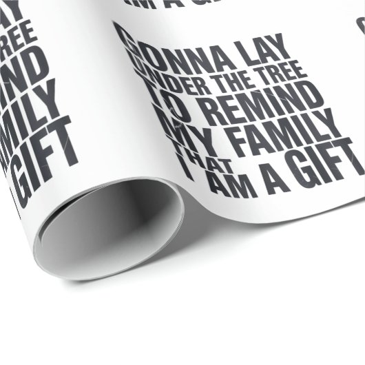 クリスマスは木の下に横たわるクリスマス ラッピングペーパー (ロールコーナー)