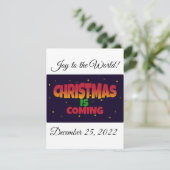 クリスマスは来のホリデーカード シーズンカード (スタンド正面)