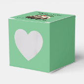 「クリスマスは短いので、プリンを味わいなさい」 フェイバーボックス (正面サイド)