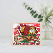 クリスマスは祝います! シーズンポストカード (スタンド正面)