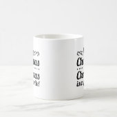 クリスマスは私のお気に入りの コーヒーマグカップ (中央)