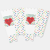 "クリスマスは私のハートを歌う"歌うハート フェイバーボックス (見開き)