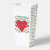 "クリスマスは私のハートを歌う"歌うハート フェイバーボックス (正面)