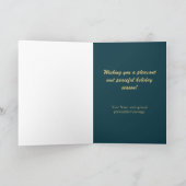 クリスマスは私達のハートを、子犬の子ネコ一緒に持って来ます シーズンカード (内部)