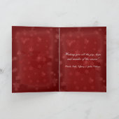 クリスマスは空気の中で… シーズンカード (内部)