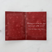 クリスマスは空気の中で… シーズンカード (内部)